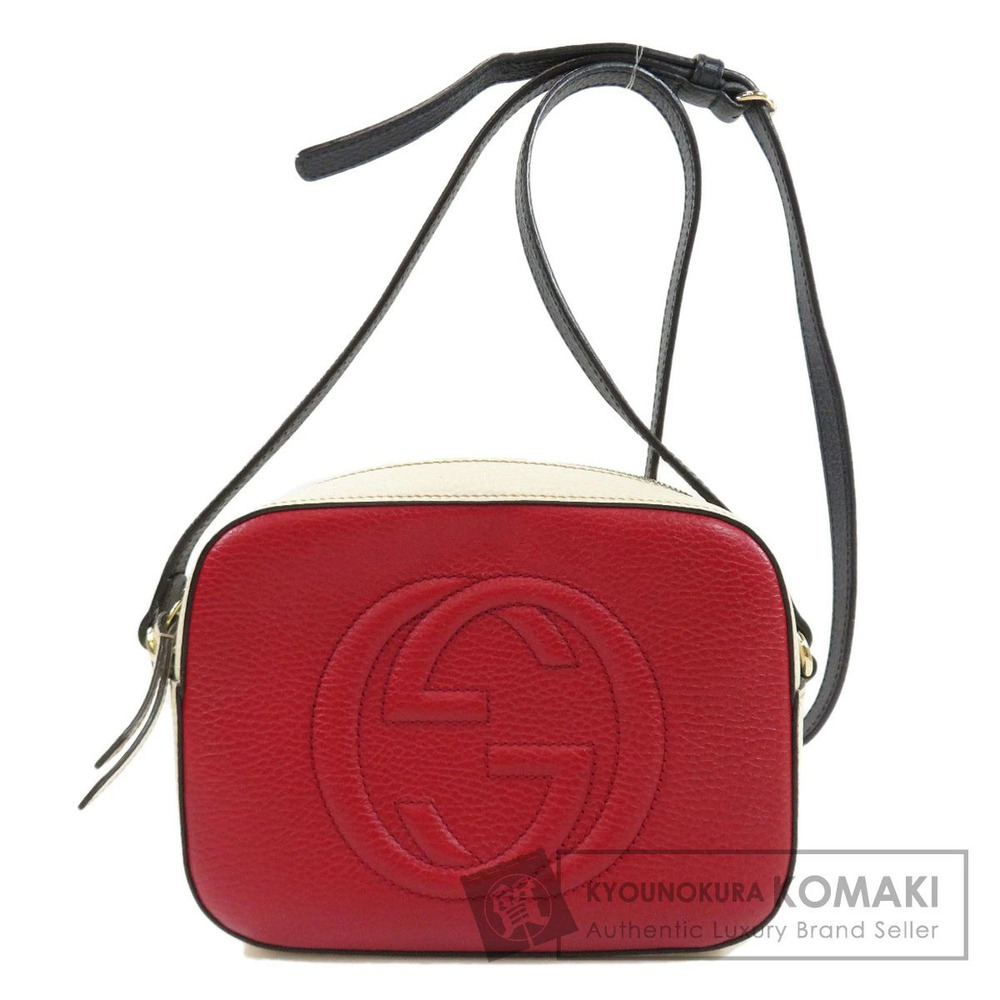 Gucci Soho Interlocking GG Shoulder Bag Leather